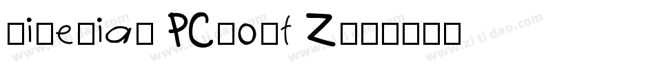 Tiresias PCfont Z字体转换